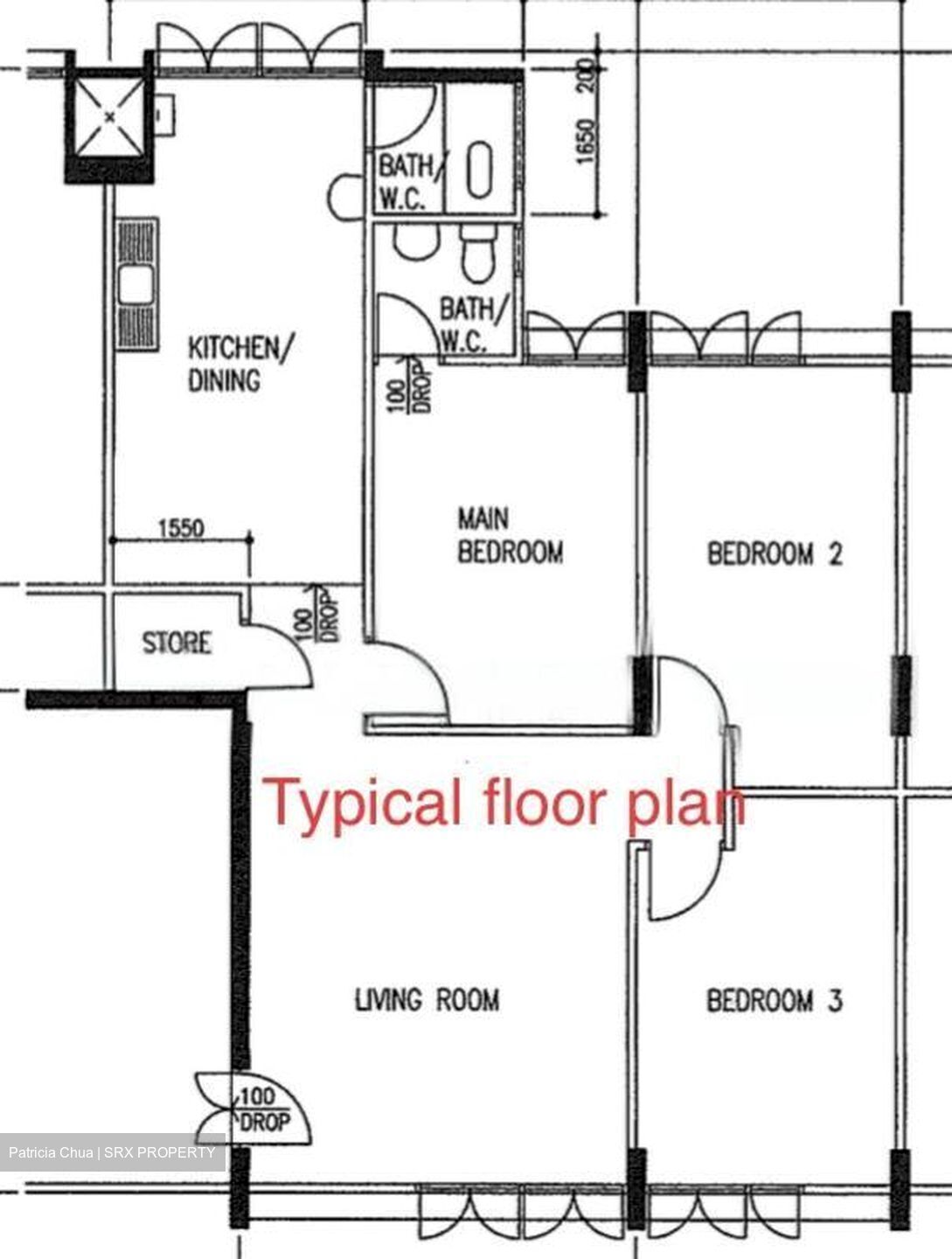 Blk 709 Bedok Reservoir Road (Bedok), HDB 3 Rooms #519629221